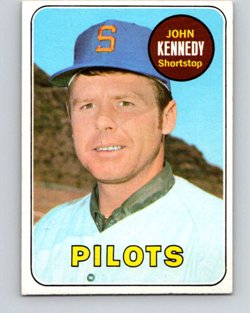 1969 Topps #631 John Kennedy Seattle Pilots V28774
