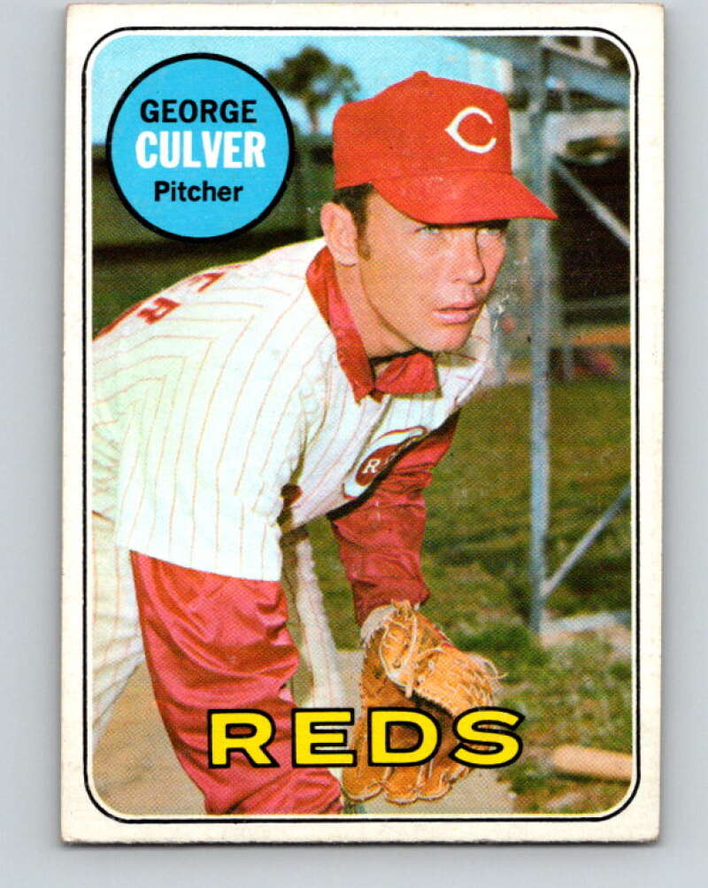 1969 Topps #635 George Culver Cincinnati Reds V28776