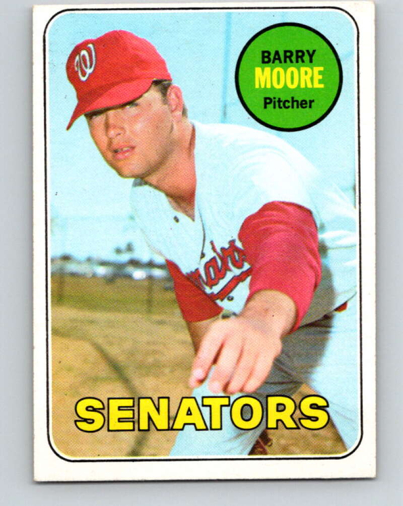 1969 Topps #639 Barry Moore Washington Senators V28778