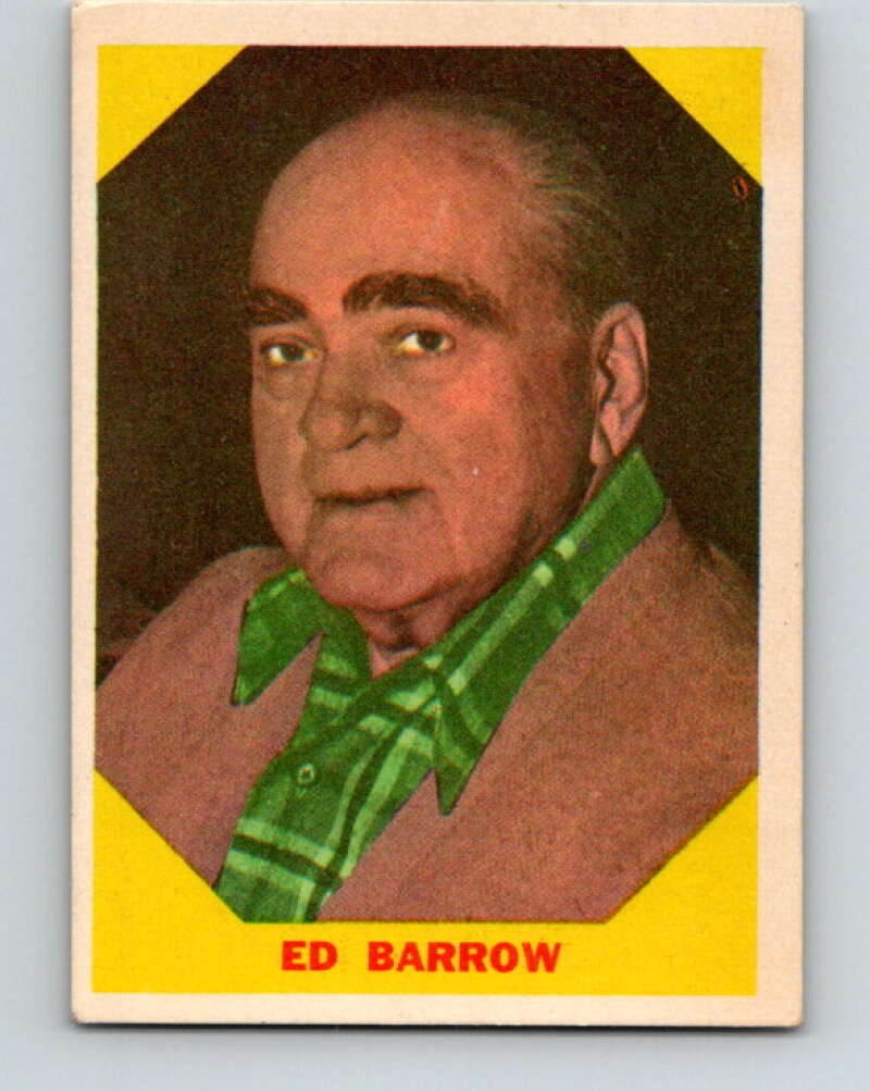 1960 Fleer #23 Ed Barrow V28782