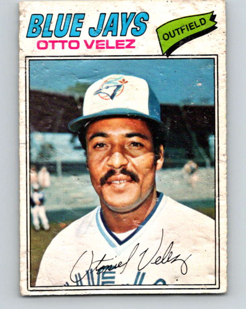 1977 O-Pee-Chee #13 Otto Velez Toronto Blue Jays V28836
