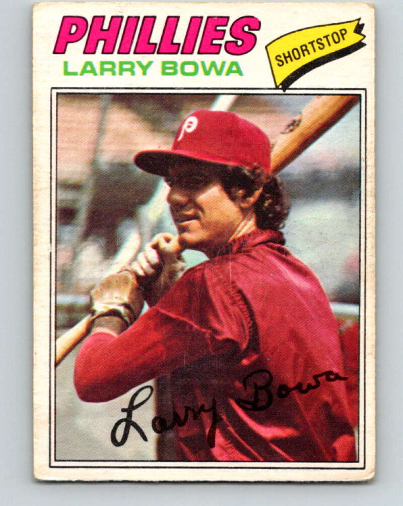 1977 O-Pee-Chee #17 Larry Bowa Philadelphia Phillies V28841