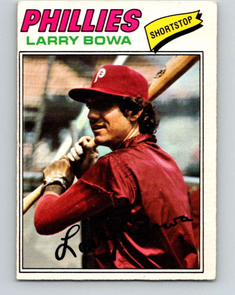 1977 O-Pee-Chee #17 Larry Bowa Philadelphia Phillies V28842