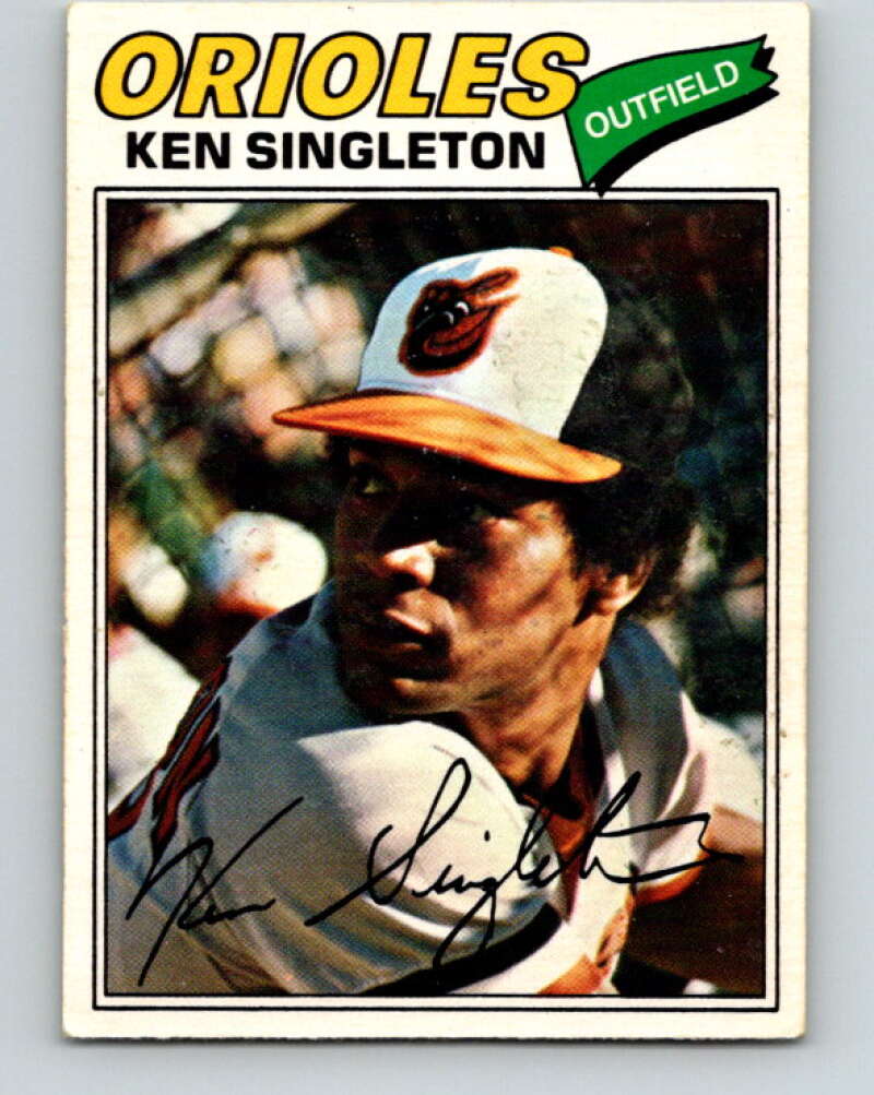 1977 O-Pee-Chee #19 Ken Singleton Baltimore Orioles V28848