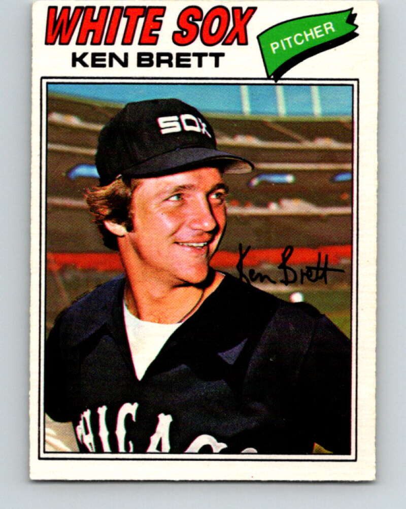1977 O-Pee-Chee #21 Ken Brett Chicago White Sox V28850