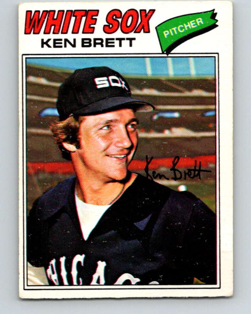 1977 O-Pee-Chee #21 Ken Brett Chicago White Sox V28851