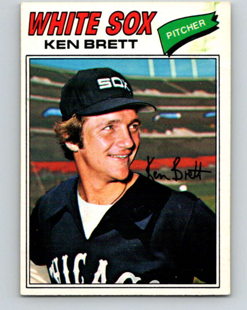 1977 O-Pee-Chee #21 Ken Brett Chicago White Sox V28852