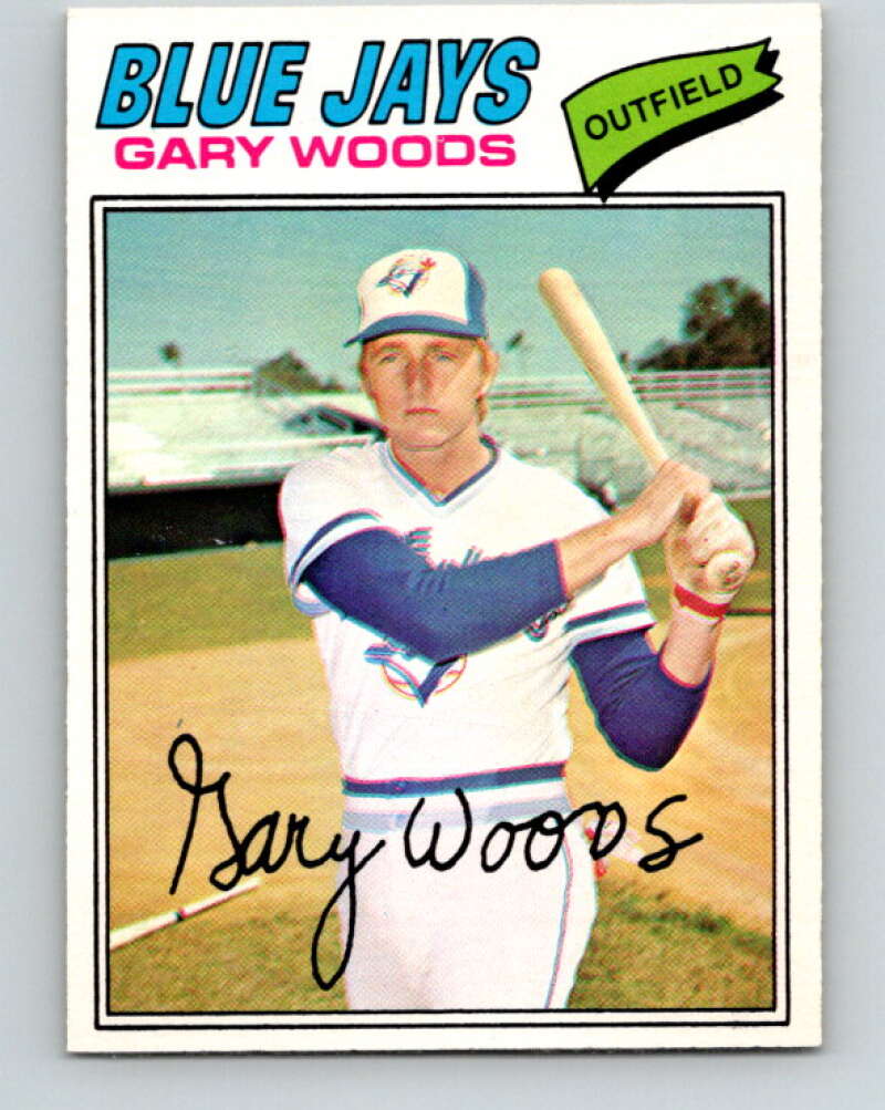 1977 O-Pee-Chee #22 Gary Woods Toronto Blue Jays V28853