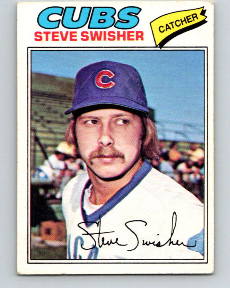 1977 O-Pee-Chee #23 Steve Swisher Chicago Cubs V28855