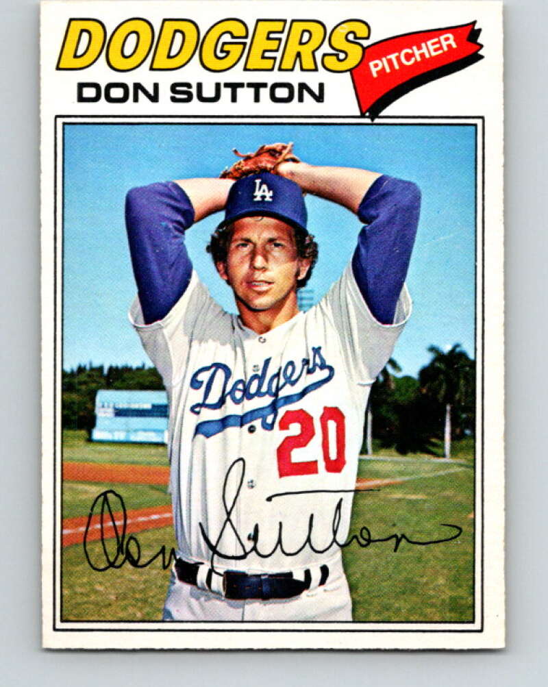 1977 O-Pee-Chee #24 Don Sutton Los Angeles Dodgers V28856