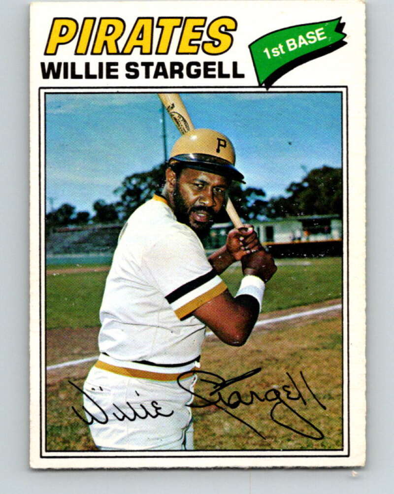 1977 O-Pee-Chee #25 Willie Stargell Pittsburgh Pirates V28862