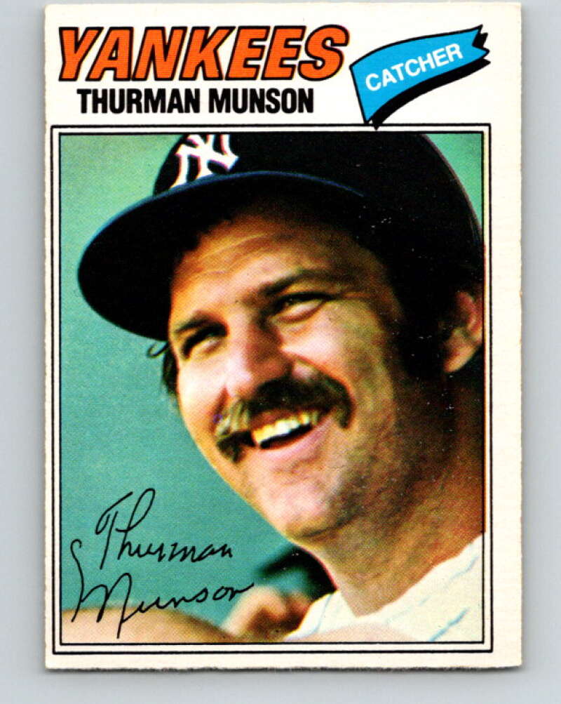 1977 O-Pee-Chee #30 Thurman Munson New York Yankees V28868