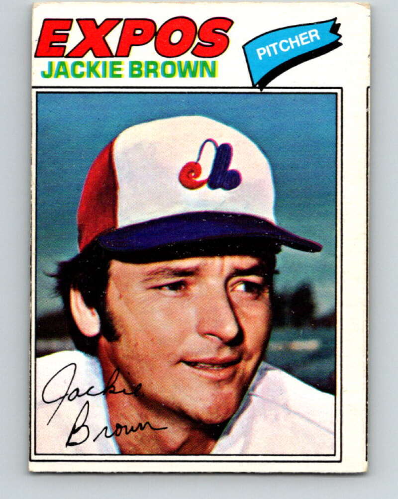 1977 O-Pee-Chee #36 Jackie Brown Montreal Expos V28879