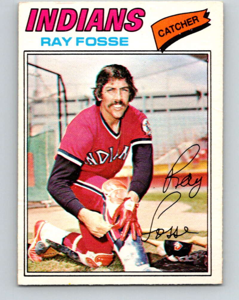 1977 O-Pee-Chee #39 Ray Fosse Cleveland Indians V28888