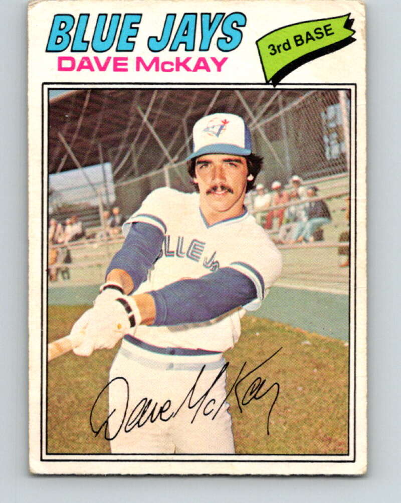 1977 O-Pee-Chee #40 Dave McKay Toronto Blue Jays V28890