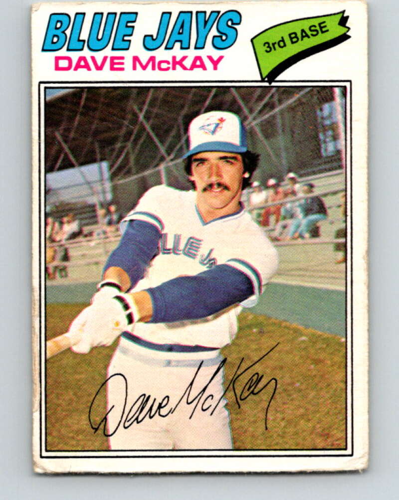 1977 O-Pee-Chee #40 Dave McKay Toronto Blue Jays V28891
