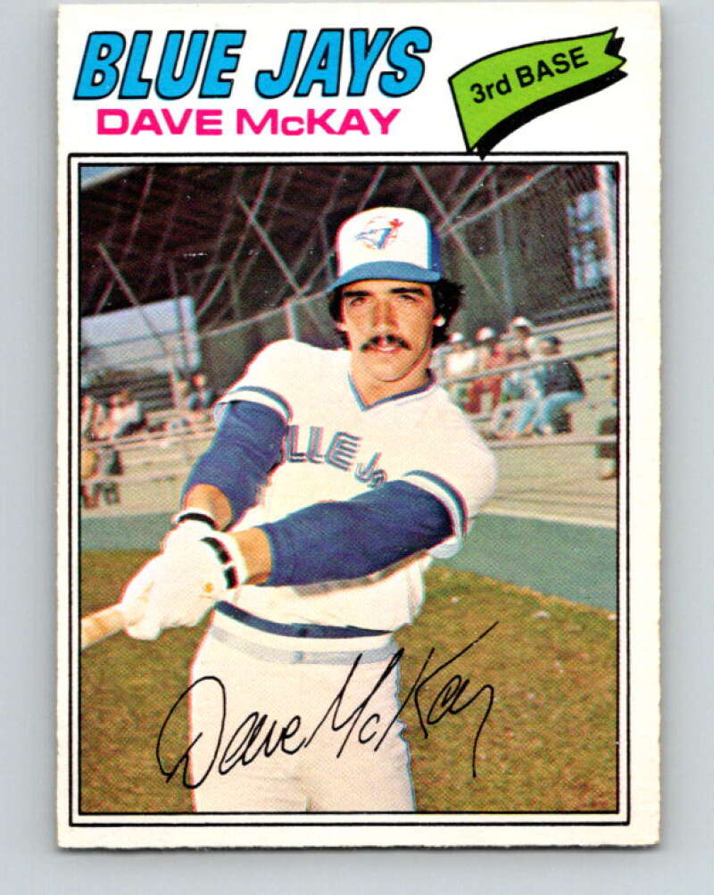 1977 O-Pee-Chee #40 Dave McKay Toronto Blue Jays V28892