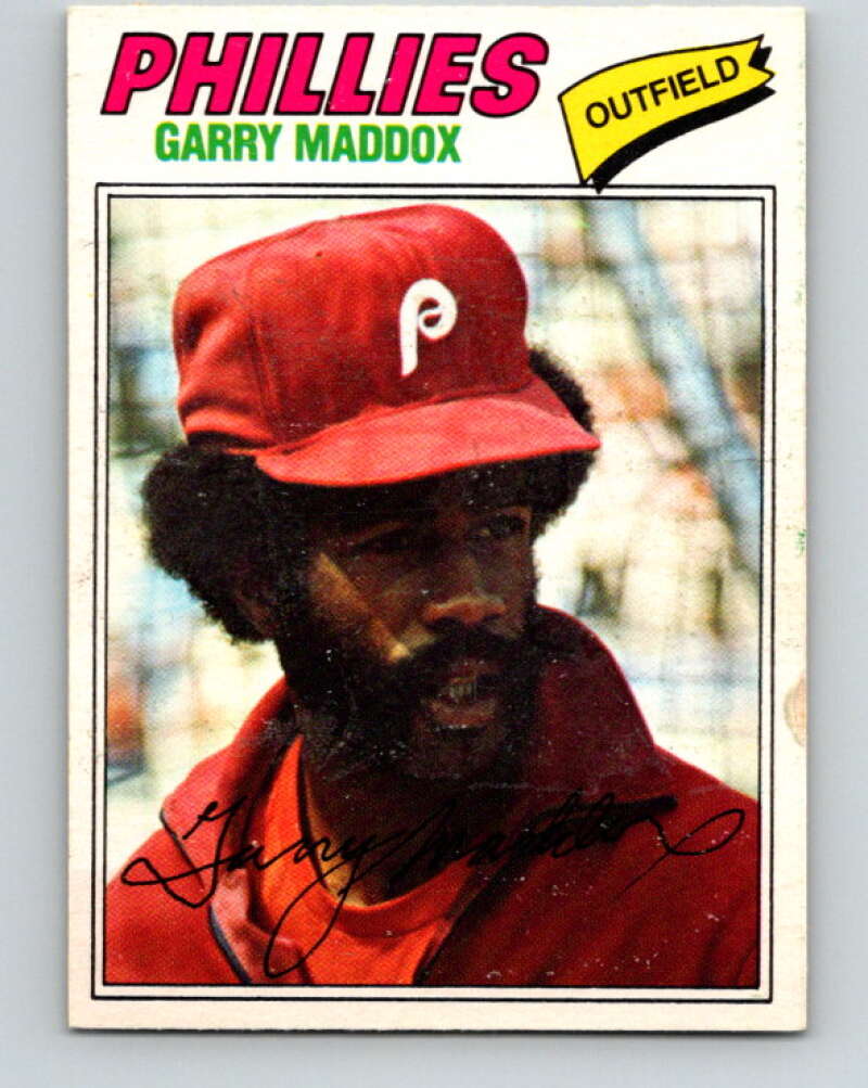 1977 O-Pee-Chee #42 Garry Maddox Philadelphia Phillies V28894