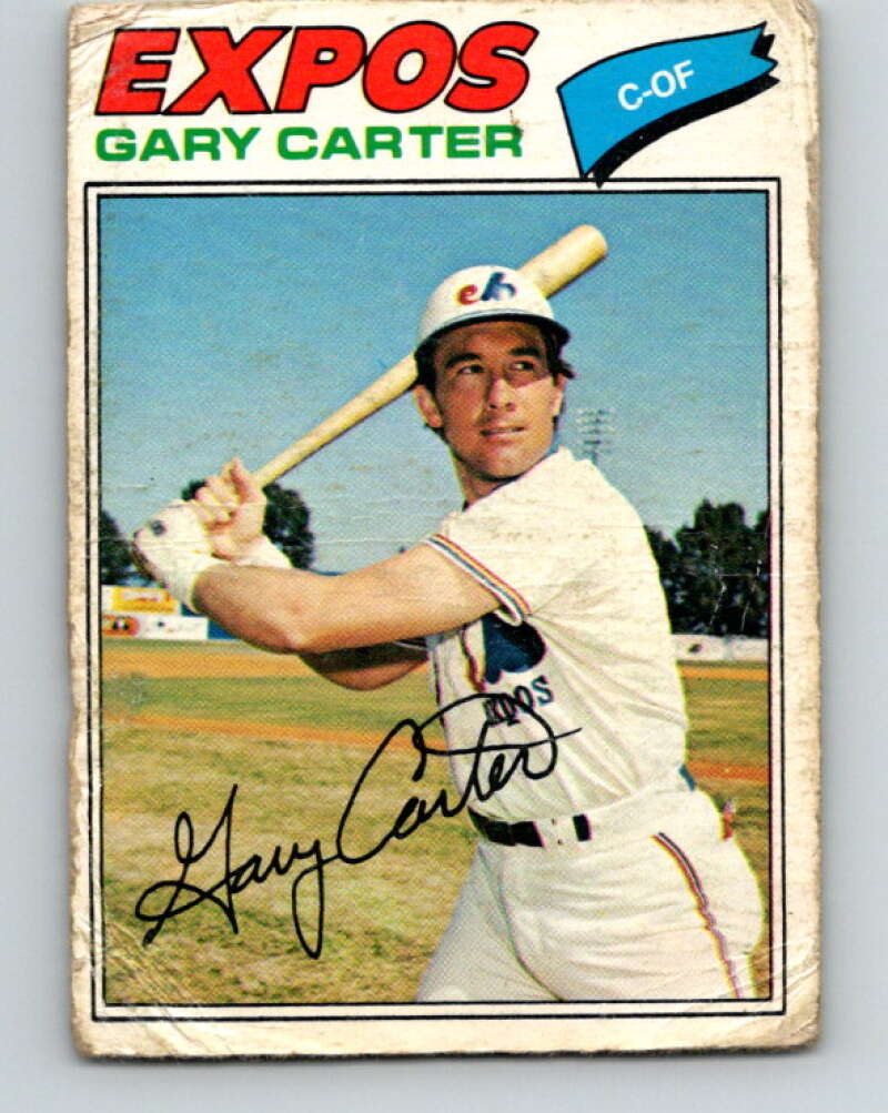 1977 O-Pee-Chee #45 Gary Carter Montreal Expos V28909
