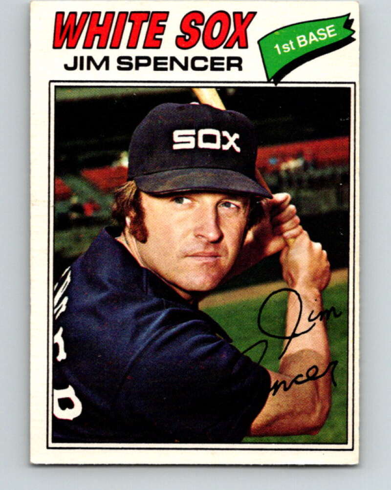 1977 O-Pee-Chee #46 Jim Spencer Chicago White Sox V28910