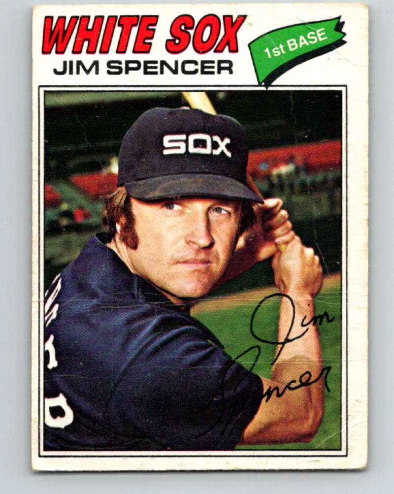 1977 O-Pee-Chee #46 Jim Spencer Chicago White Sox V28911