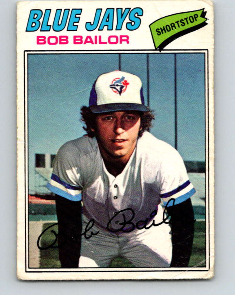 1977 O-Pee-Chee #48 Bob Bailor Toronto Blue Jays V28915