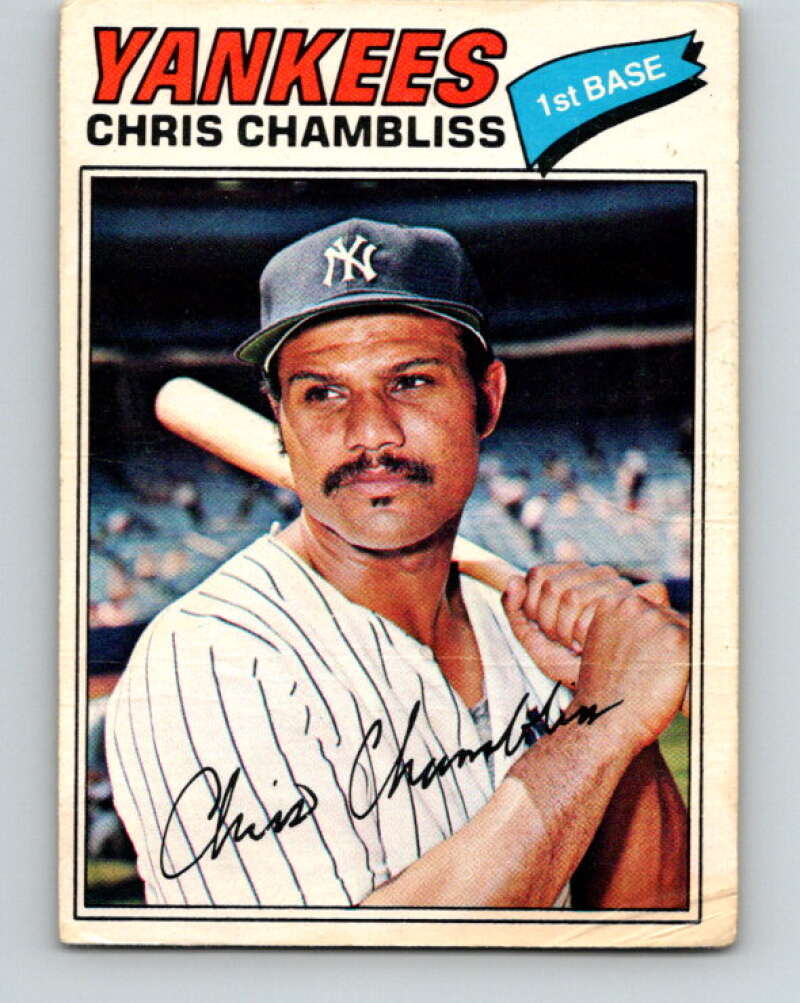 1977 O-Pee-Chee #49 Chris Chambliss New York Yankees V28917
