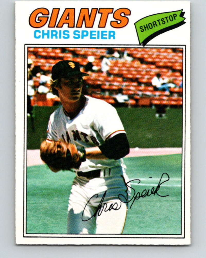 1977 O-Pee-Chee #53 Chris Speier San Francisco Giants V28924