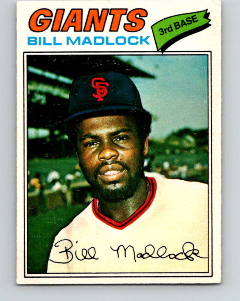1977 O-Pee-Chee #56 Bill Madlock San Francisco Giants V28929