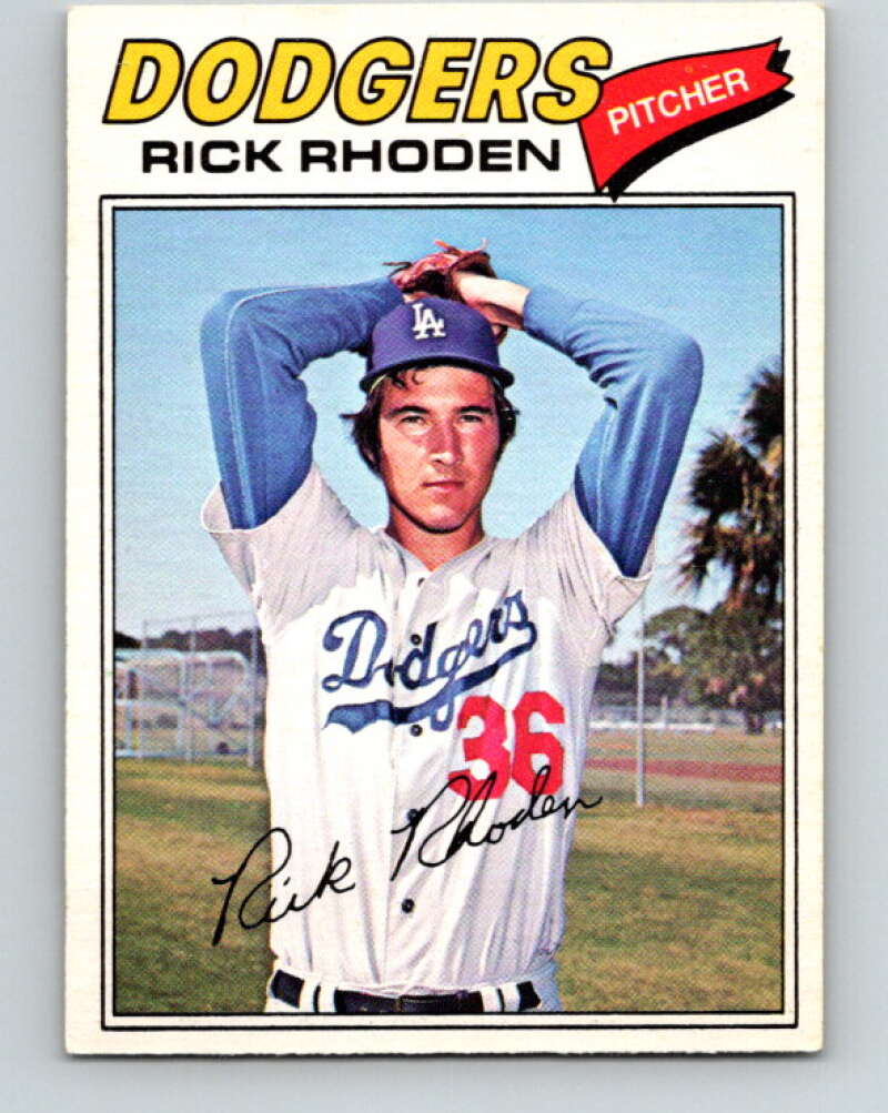 1977 O-Pee-Chee #57 Rick Rhoden Los Angeles Dodgers V28930