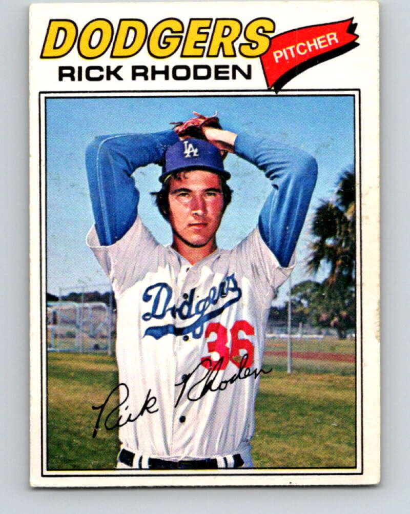 1977 O-Pee-Chee #57 Rick Rhoden Los Angeles Dodgers V28932