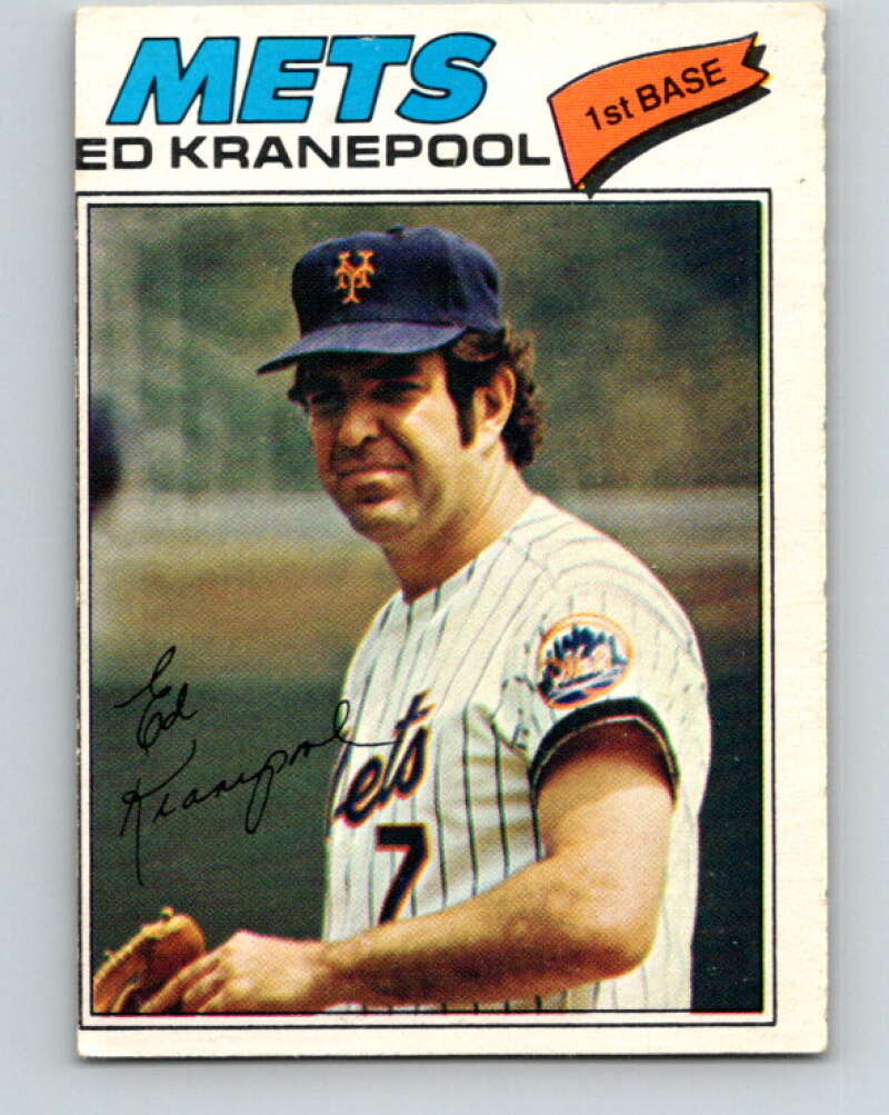 1977 O-Pee-Chee #60 Ed Kranepool New York Mets V28939