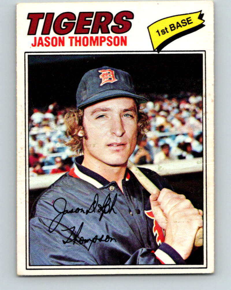 1977 O-Pee-Chee #64 Jason Thompson RC Rookie Detroit Tigers V28941