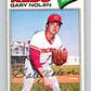 1977 O-Pee-Chee #70 Gary Nolan  Cincinnati Reds  V28952