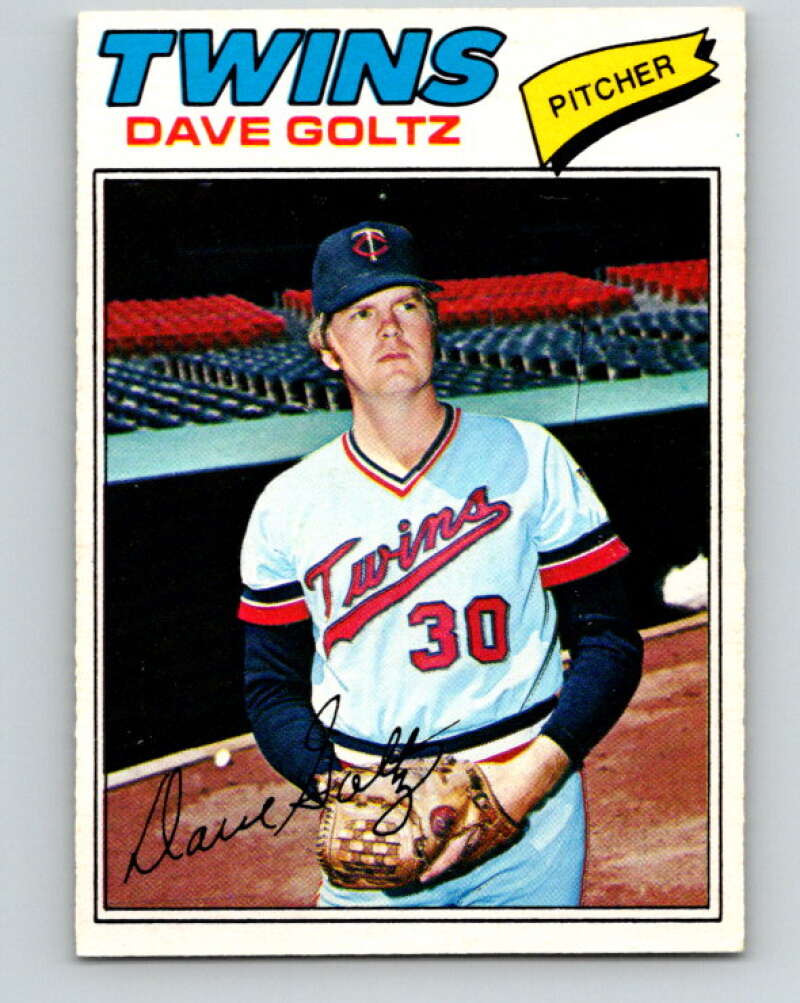 1977 O-Pee-Chee #73 Dave Goltz Minnesota Twins V28958