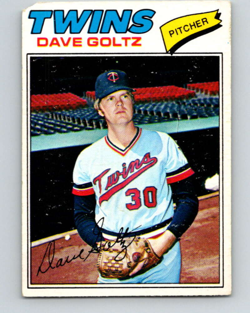 1977 O-Pee-Chee #73 Dave Goltz Minnesota Twins V28959