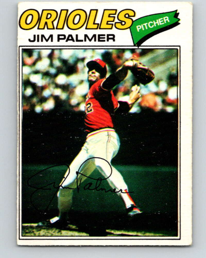 1977 O-Pee-Chee #80 Jim Palmer Baltimore Orioles V28972