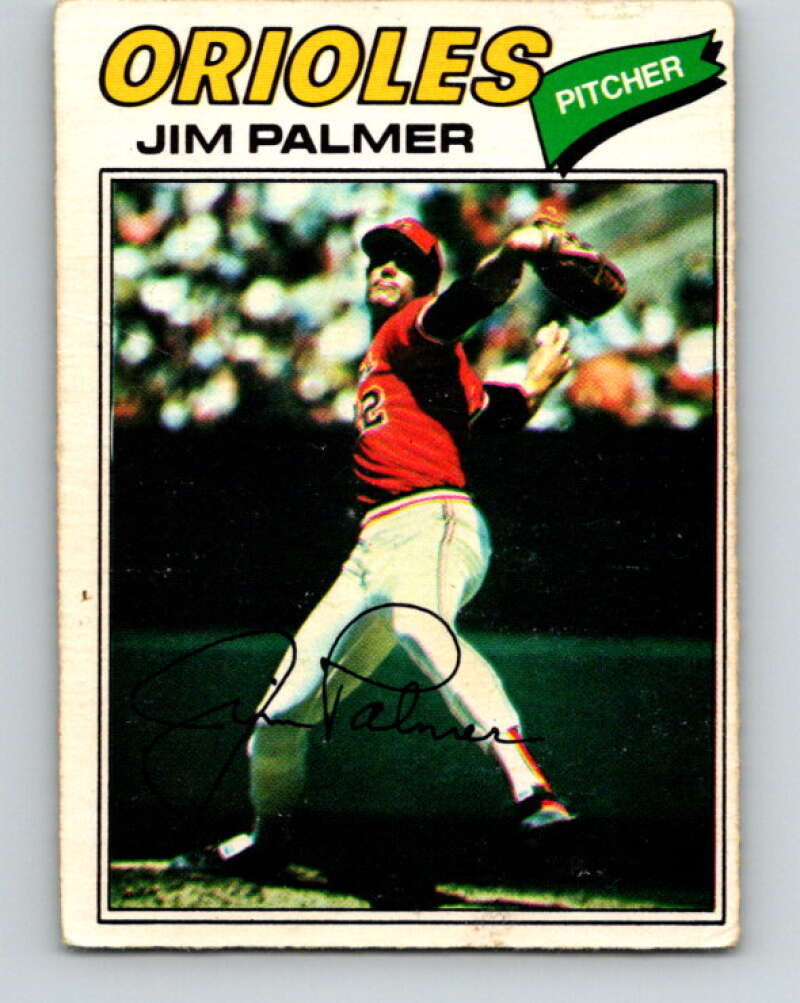 1977 O-Pee-Chee #80 Jim Palmer Baltimore Orioles V28973