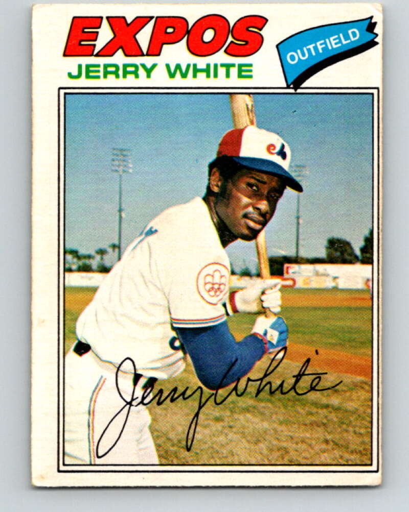 1977 O-Pee-Chee #81 Jerry White Montreal Expos V28975