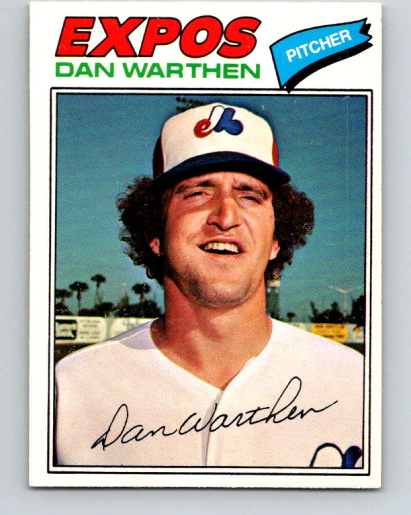 1977 O-Pee-Chee #99 Dan Warthen Montreal Expos V29012