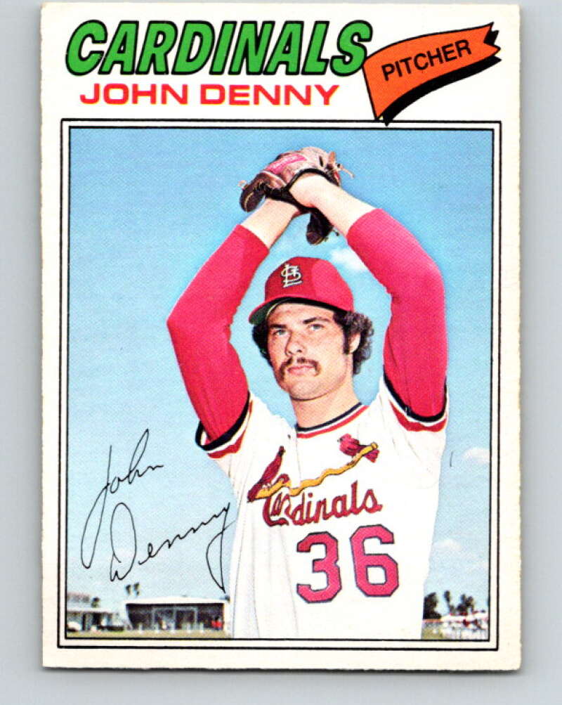 1977 O-Pee-Chee #109 John Denny St. Louis Cardinals V29028