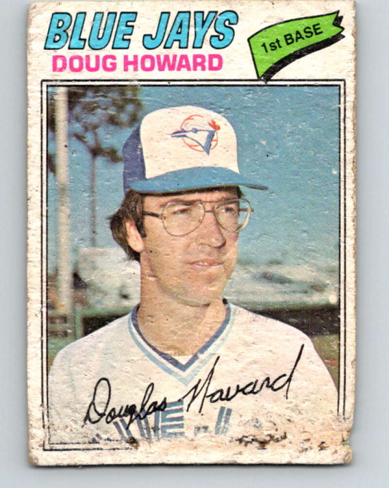 1977 O-Pee-Chee #112 Doug Howard Toronto Blue Jays V29033