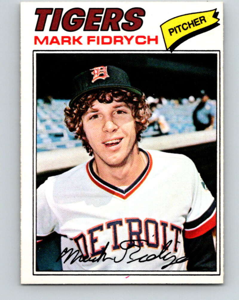 1977 O-Pee-Chee #115 Mark Fidrych RC Rookie Detroit Tigers V29038