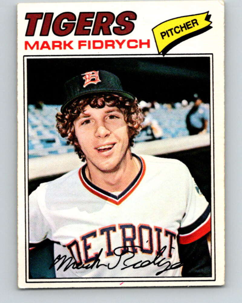 1977 O-Pee-Chee #115 Mark Fidrych RC Rookie Detroit Tigers V29039