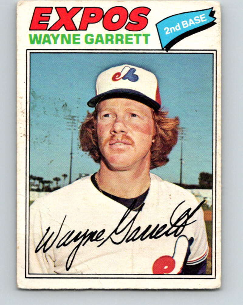 1977 O-Pee-Chee #117 Wayne Garrett Montreal Expos V29041