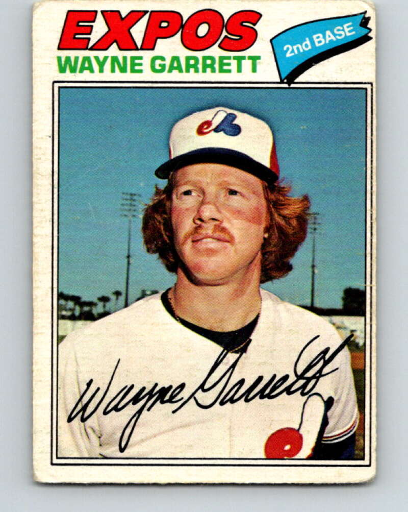 1977 O-Pee-Chee #117 Wayne Garrett Montreal Expos V29042