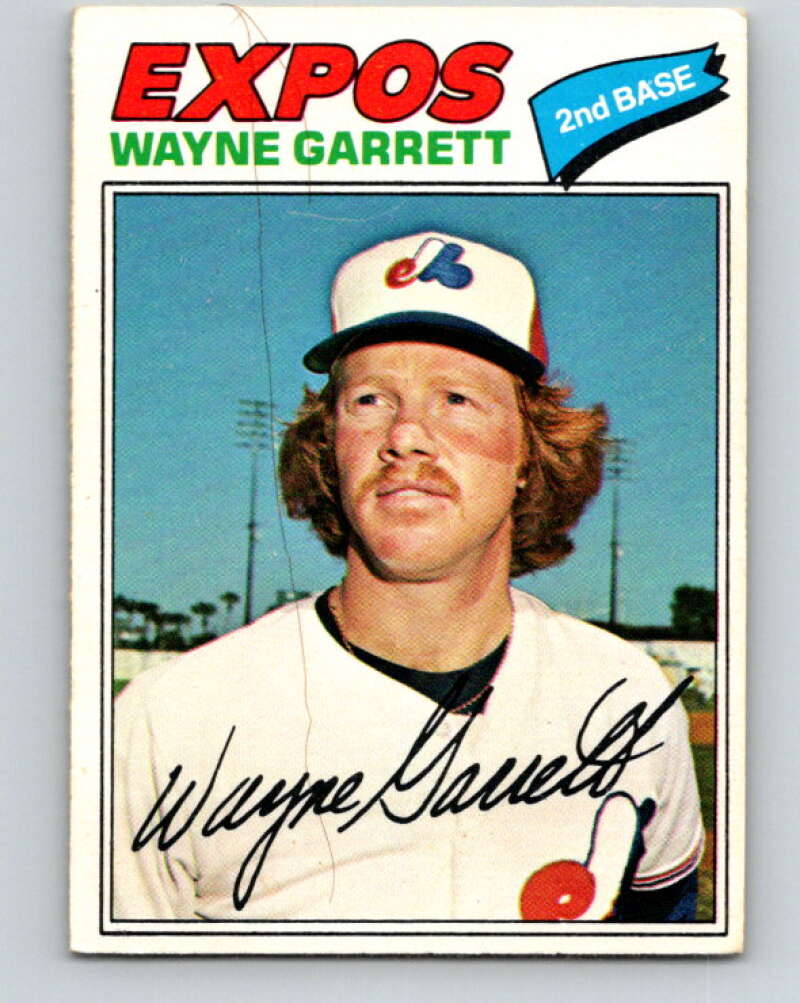 1977 O-Pee-Chee #117 Wayne Garrett Montreal Expos V29043