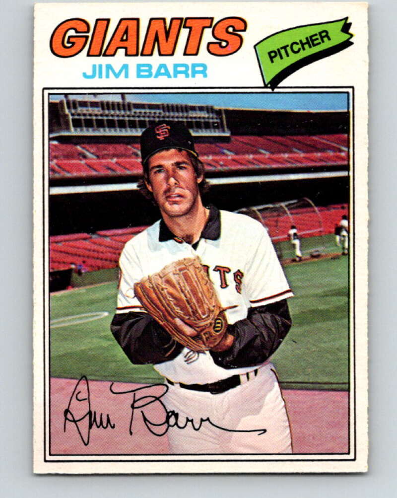 1977 O-Pee-Chee #119 Jim Barr San Francisco Giants V29046