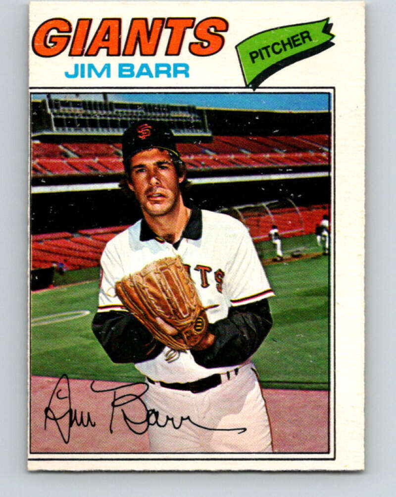 1977 O-Pee-Chee #119 Jim Barr San Francisco Giants V29047
