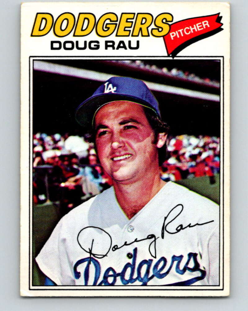 1977 O-Pee-Chee #128 Doug Rau Los Angeles Dodgers V29065